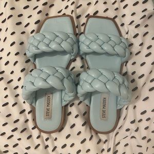 NWOT steve madden braided sandals